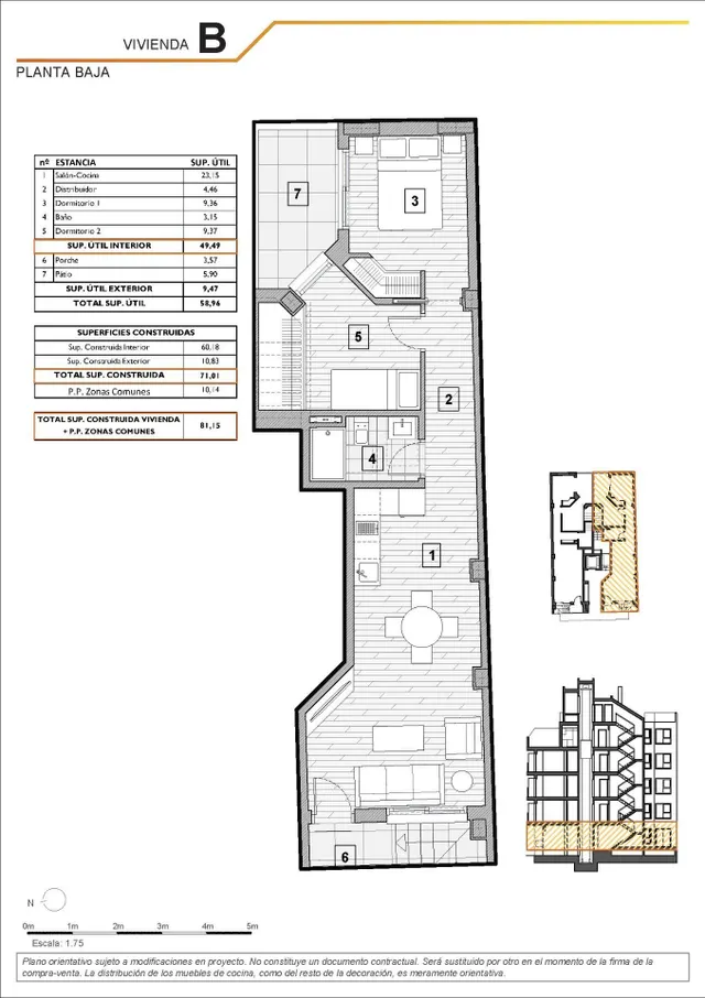 Apartamentos de nueva construcción a 600 metros de la playa en Guardamar del Segura — 18