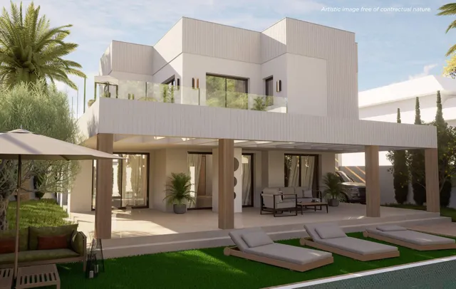 Villa con piscina privada y solárium en Doña Pepa, Ciudad Quesada — 7