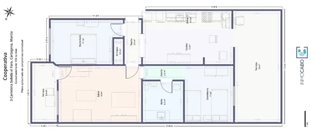 Vivienda con terraza y aparcamiento privado en Cabo de palos — 14