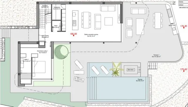 Villa 4 habitaciones 387m² en venta - Cumbre del Sol — 16