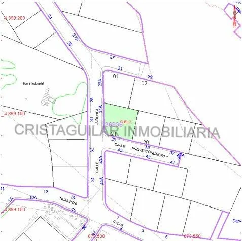 TERRENO URBANO EN VENTA EN CALLES