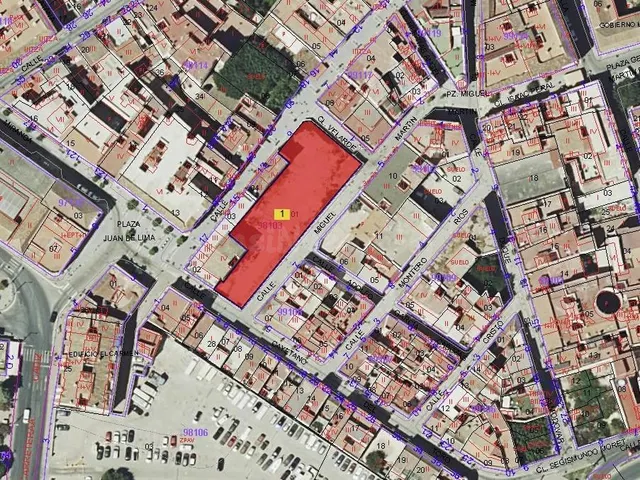 Terreno urbano 3214m² en venta - Centro