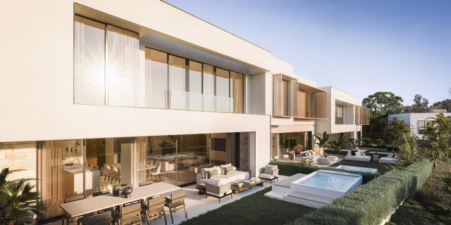 IMPRESIONANTE COLECCIÓN DE 58 CASAS ADOSADAS CONTEMPORÁNEAS EN LA CALA GOLF — 12