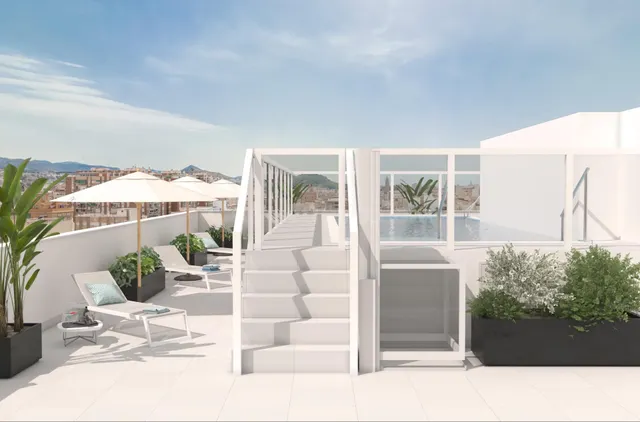 Ático 2 habitaciones 105m² en venta - Camino de Suárez