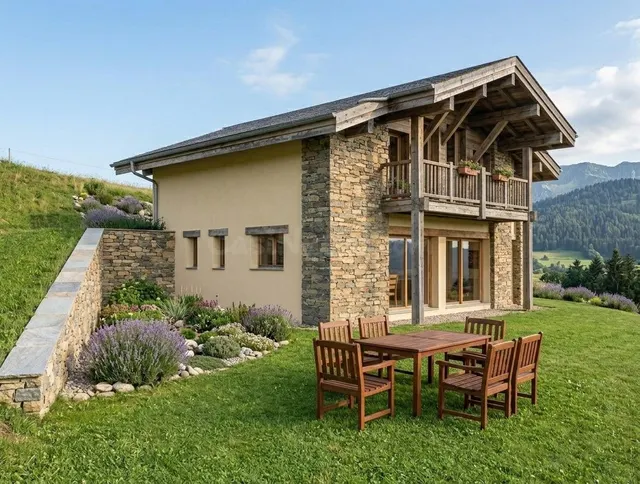 Gran casa obra nueva con vistas y jardín - foto 4