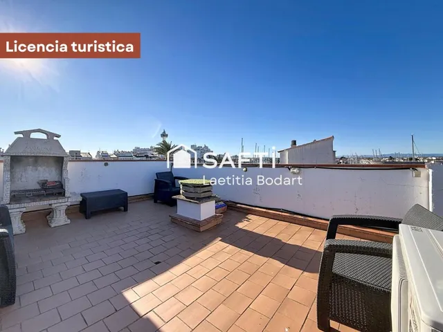 Ático reformado con licencia y garaje opcional – Vistas al canal y al puerto, Empuriabrava — 20