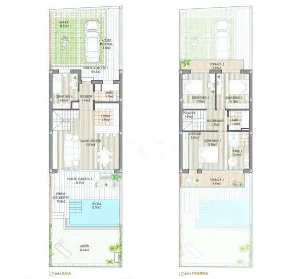 Nuevas casas adosadas y villas pareadas en La cala de Mijas — 15