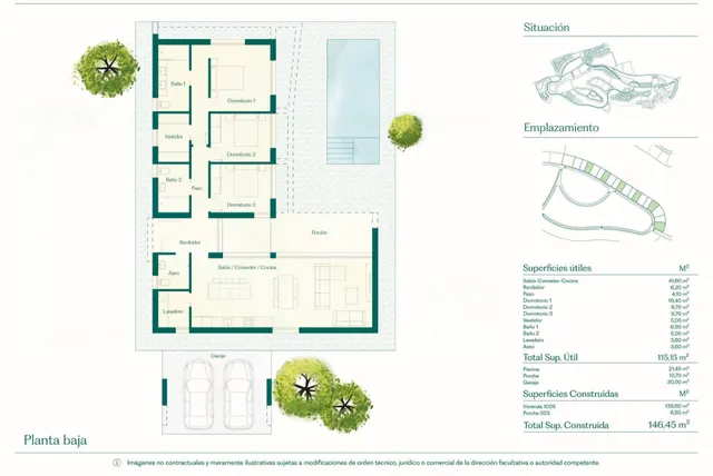 Villa 3 habitaciones 146m² en venta - Hacienda del Álamo Golf — 18
