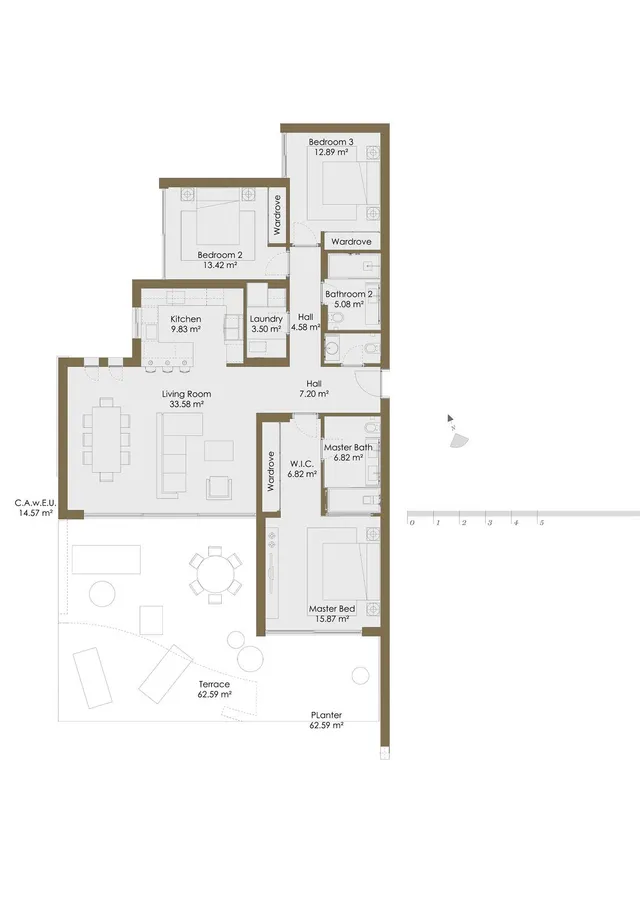 Apartamento 3 habitaciones 145m² en venta - Ojen pueblo — 19