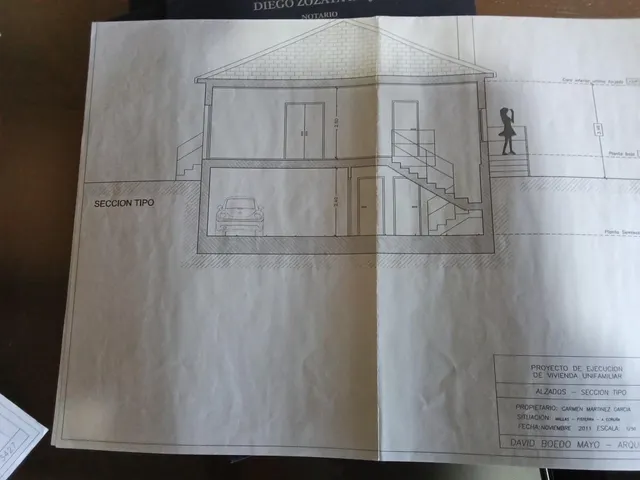 Finca Rústica con estructura de chalet en construcción a 5 minutos de la playa de "Langosteira" (Finisterre) — 5