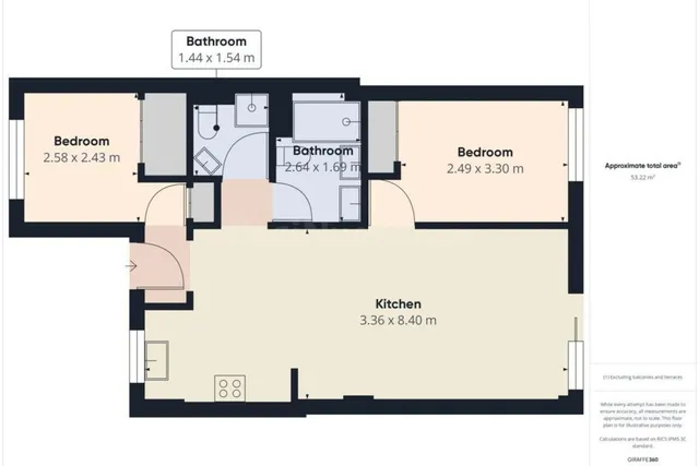 Apartamento 2 habitaciones 76m² en venta - Centro — 19