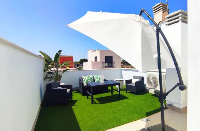 Adosado de obra nueva con piscina privada en San Javier -Mur - foto 2