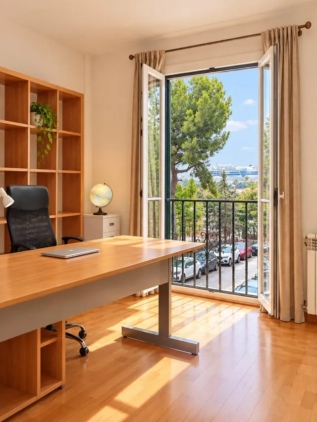 Porto Pi . Amplio y luminosa planta baja con terraza. — 16