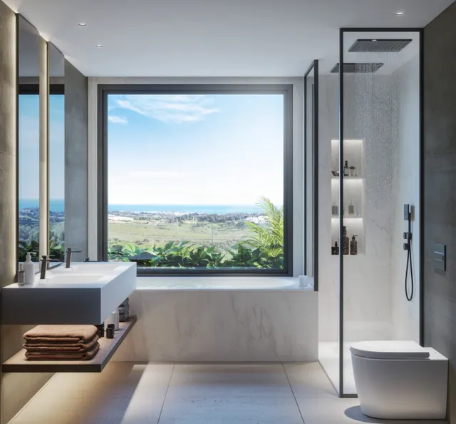 Exclusivo proyecto 13 villa independientes cerrado del aguila con vistas al mar — 19