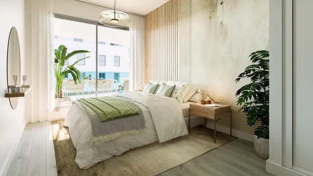 Piso AMPLIO de 3 Dorm. a ESTRENAR YA!! con TERRAZA 54 m2, , con piscinas y parques!! En Las Lagunas de Mijas — 8