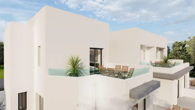 Villas con piscina privada en Daya Nueva, Costa Blanca — 19