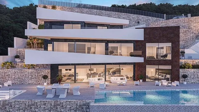 Villa Sol. Nuevo villa de lujo en Benissa con vistas al mar. - foto 2