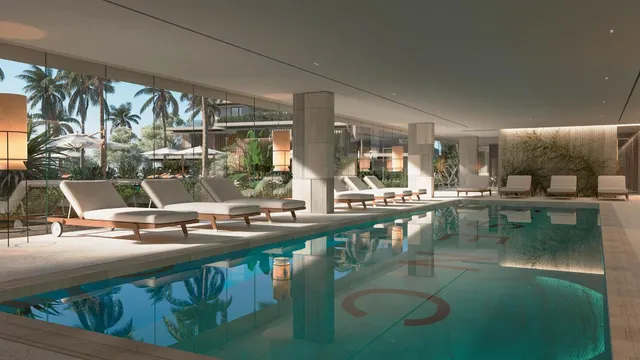 Exclusivo apartamento de 2 dormitorios con gran terraza en la Nueva Milla de Oro de Estepona — 14