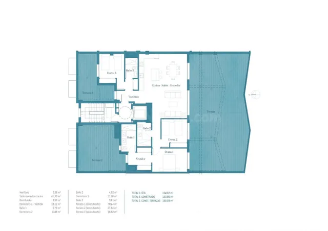 Ático de Obra Nueva en Las Lagunas- 3 habitaciones - Garaje, - foto 5