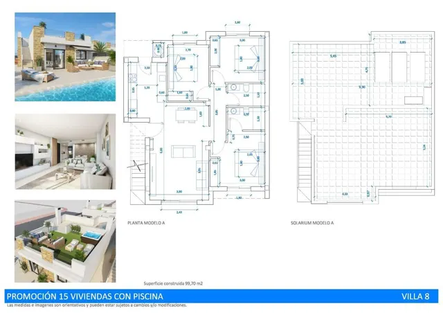 Villas de Obra Nueva con Piscina Privada en Oasis de La Mari - foto 3