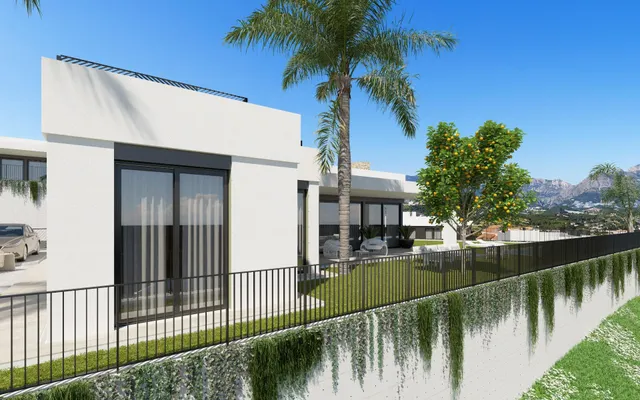 Villas de nueva construcción con vistas impresionantes a la montaña — 6