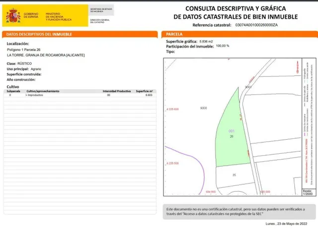 Parcela 9675m² en alquiler - Comunidad valenciana - foto 4