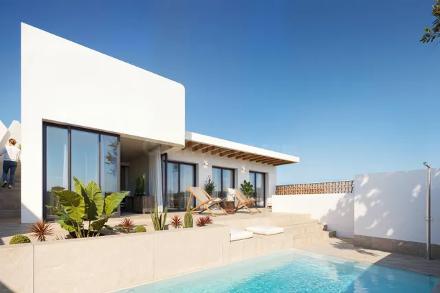 Casas adosadas de nueva construcción estilo Ibiza en Dolores - foto 4