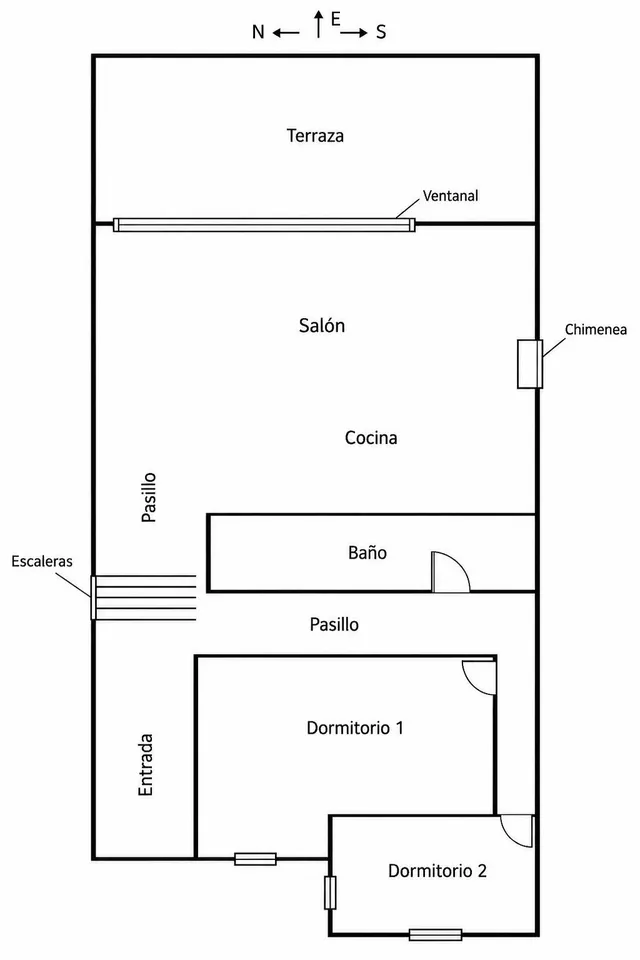 Apartamento con gran terraza a 250 m de la playa en San José — 37