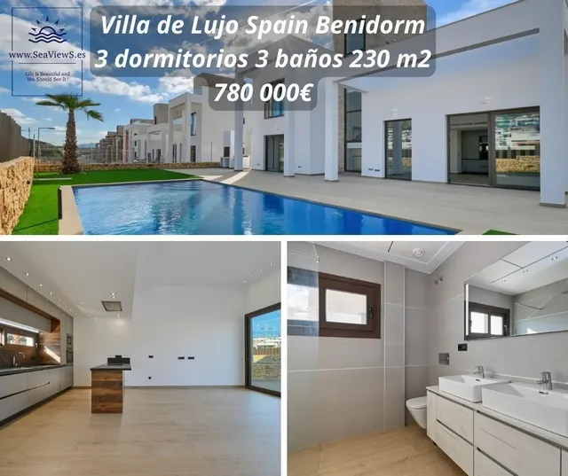 ✓Villa con Piscina en Finestrat, Costa Blanca. — 7
