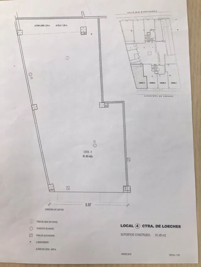 ((URGE VENTA)) LOCAL COMERCIAL DE 95 m2 EN EL CENTRO URBANO DE ARGANDA DEL REY — 3