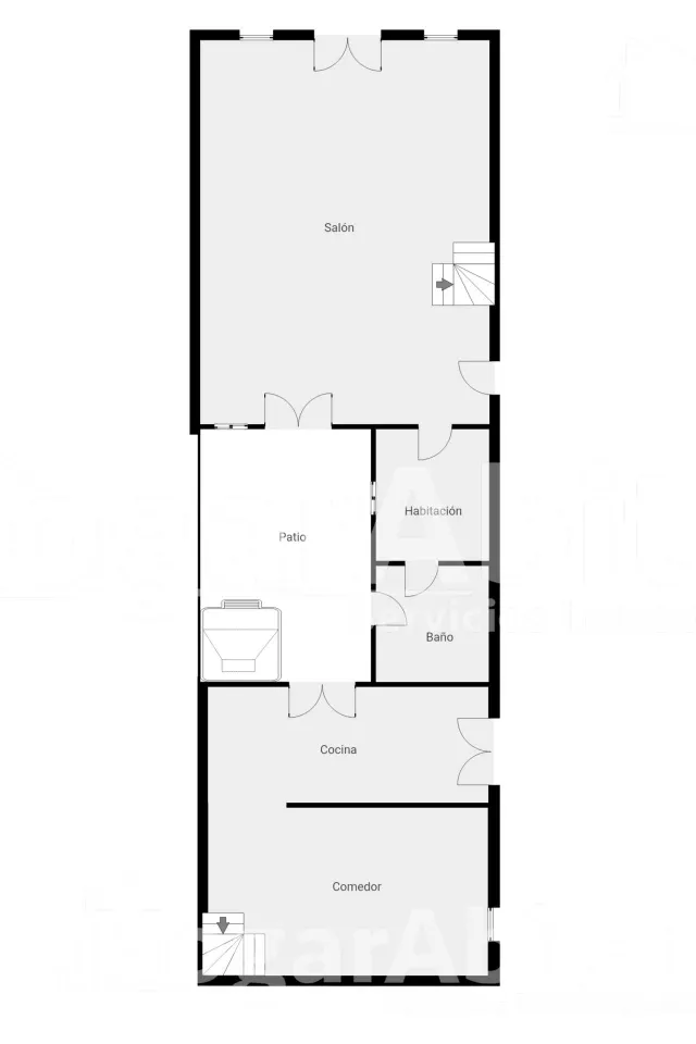 REFORMADO Y AMPLIO CON TECHOS ALTOS, PISCINA Y MUCHO ESTILO ¡TE ENCANTARÁ! — 47