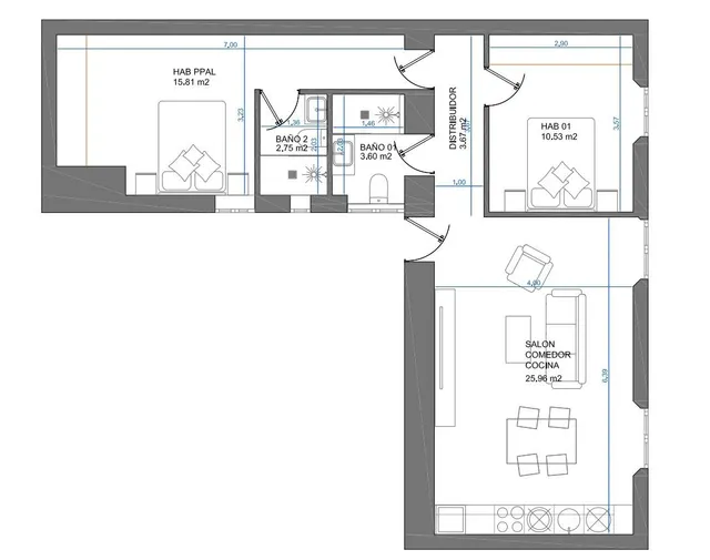 Propiedad exterior a estrenar — 31