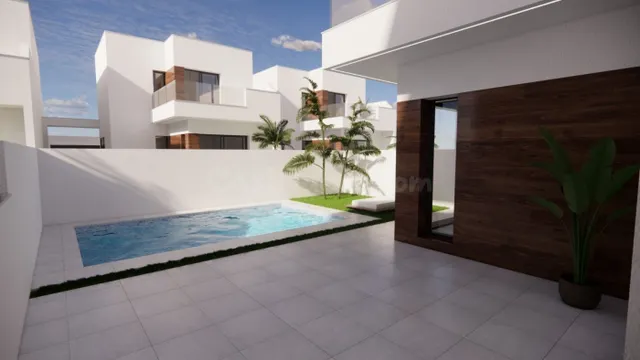 PRECIOS VILLAS CON 3 DORMITORIOS, 2 BAÑOS, PSRKING Y PISCINA - foto 2