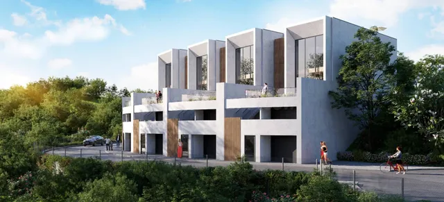 Obra nueva - Chalet adosado con piscina privada y vistas al  - foto 4