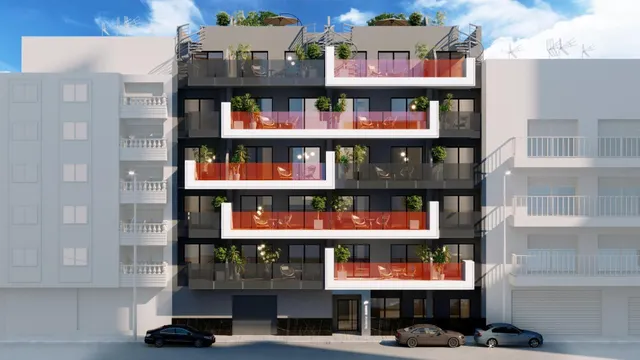 Apartamento en Torrevieja con piscina comunitaria, Playa del Cura — 3