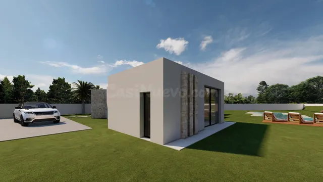 Villa de obra nueva en una sola planta en Calpe - foto 4