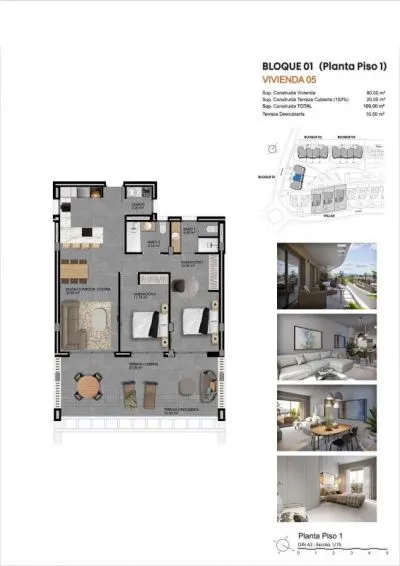 Apartamento 3 habitaciones 103m² en venta - Camporrosso village — 12