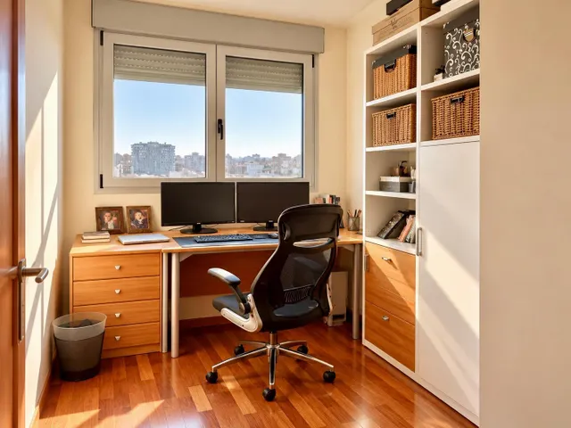 Piso de 4 habitaciones con terraza, piscina y vistas despejadas en Valencia — 8
