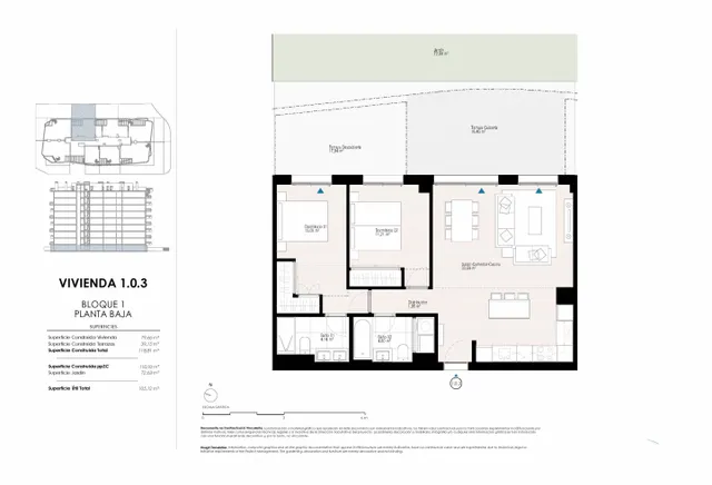 Planta baja 2 habitaciones 118m² en venta - Playas Del Torres — 20