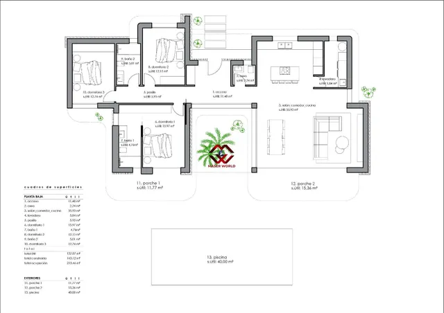 Villas de nueva construcción a medida en La Romana (Alicante): amplias viviendas en un entorno natural — 25