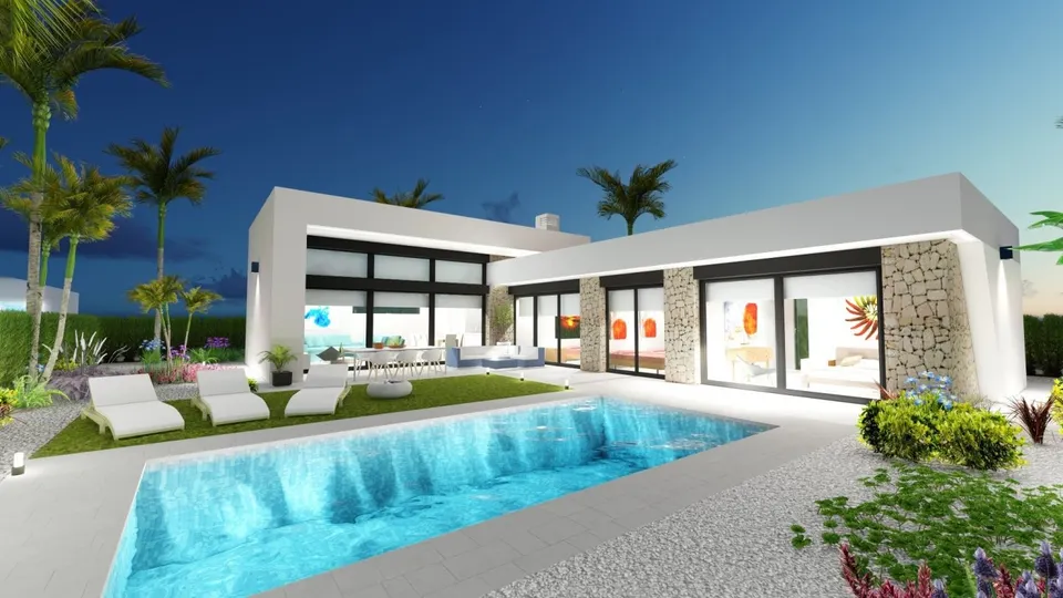 VILLAS MODERNAS EN CALASPARRA CON PISCINA PRIVADA!!!