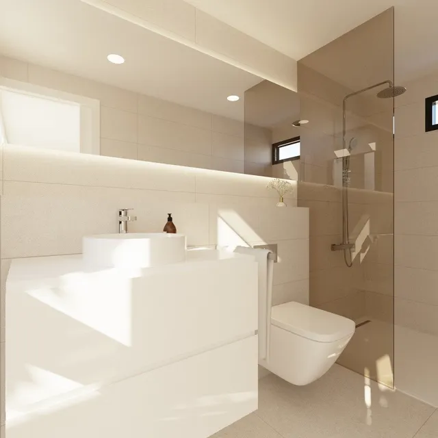 ADOSADOS CON JARDÍN, PISCINA Y SOLARIUM PRIVADOS EN CAMPO GOLF FONT DEL LLOP — 10