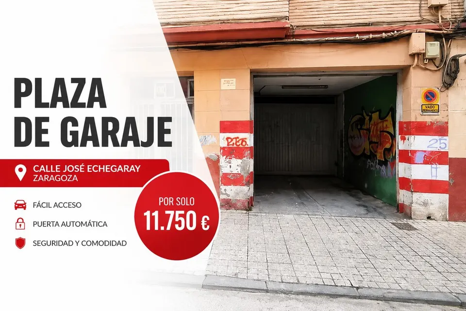 Garaje en venta en José Echegaray. Delicias