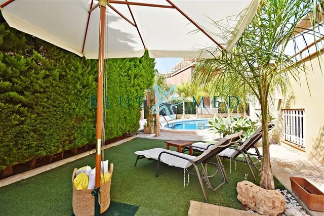 IMPRESIONANTE CHALET CON VISTAS AL MAR Y PISCINA EN BOLNUEVO - foto 3