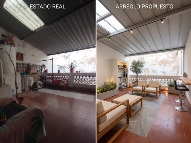 Edificio independiente con patio y terraza junto a Plaza Cas - foto 3