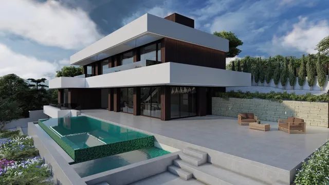 VILLA CAPELLA, EN ALTEA CON VISTAS AL MAR — 6