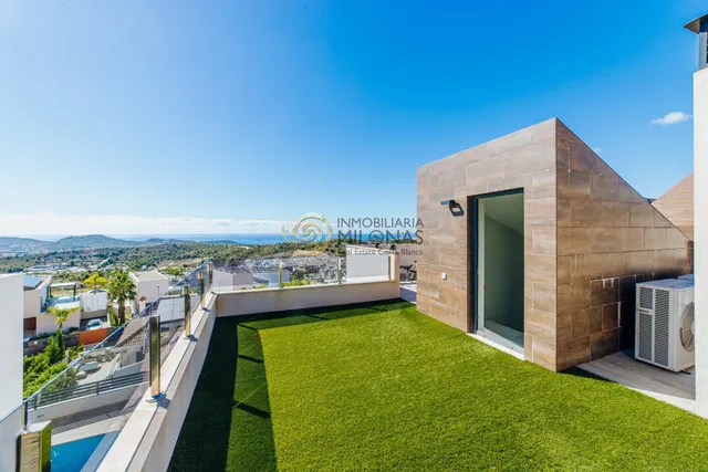 Hogar, lujoso hogar en Finestrat Hills con vistas al mar — 12