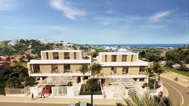 Exclusivas Villas Adosadas en el Oeste de Estepona: Diseño Contemporáneo y Vistas Inigualables — 2