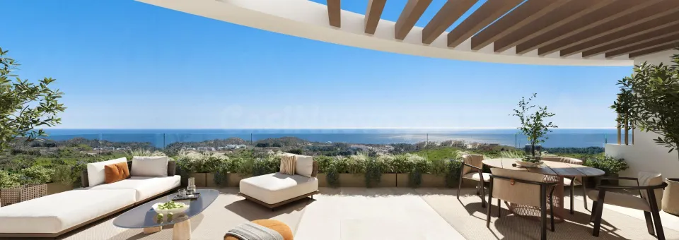 Fuengirola: Ático de Promoción nueva con vistas al mar