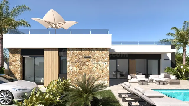 Villa de una planta con piscina privada en Lo Marabú, Ciudad Quesada — 3